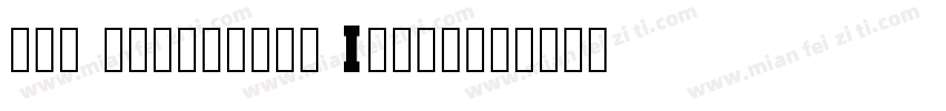 Big Shoulders Inlin字体转换